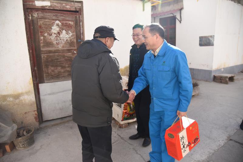 春節(jié)送溫暖   森源在行動